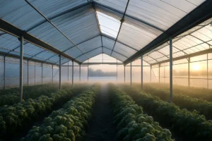 Ventilación en épocas frías en invernadero para renovar aire sin perder calor